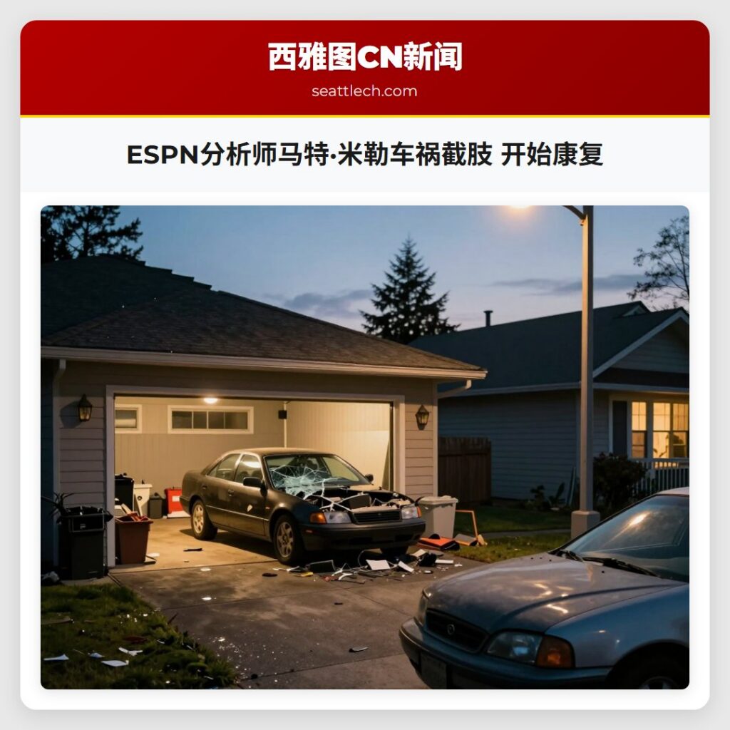 ESPN分析师马特·米勒车祸截肢 开始康复