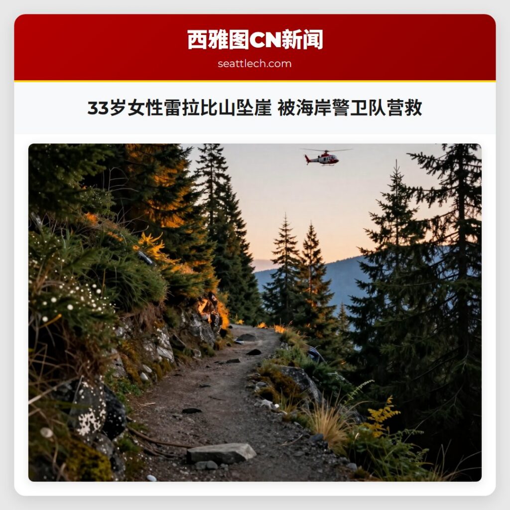 33岁女性雷拉比山坠崖 被海岸警卫队营救