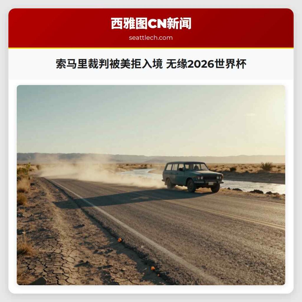 索马里裁判被美拒入境 无缘2026世界杯