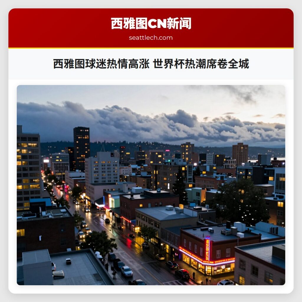 西雅图球迷热情高涨 世界杯热潮席卷全城