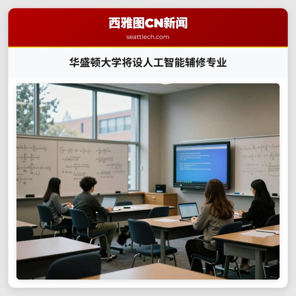 华盛顿大学将设人工智能辅修专业