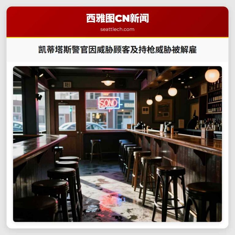 凯蒂塔斯警官因威胁顾客及持枪威胁被解雇