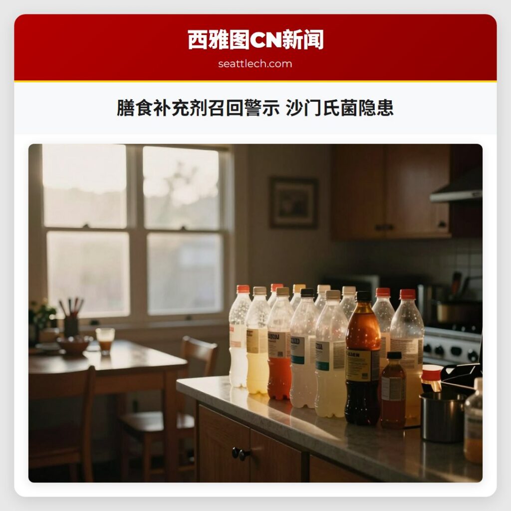 膳食补充剂召回警示 沙门氏菌隐患