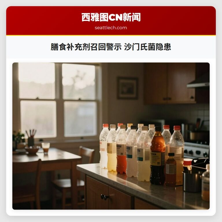 膳食补充剂召回警示 沙门氏菌隐患