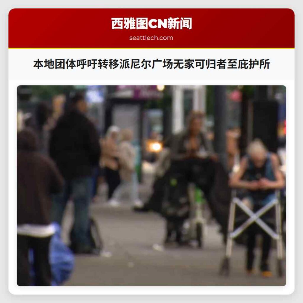 本地团体呼吁转移派尼尔广场无家可归者至庇护所