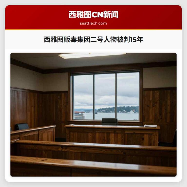 西雅图贩毒集团二号人物被判15年