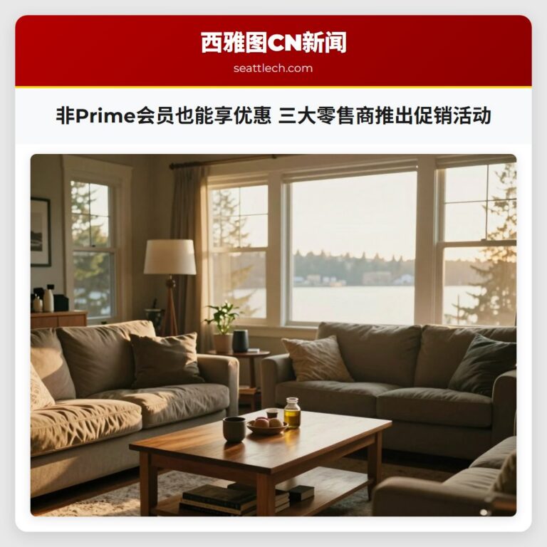非Prime会员也能享优惠 三大零售商推出促销活动