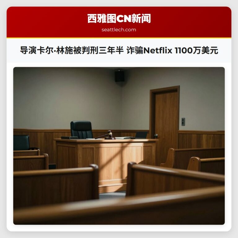 导演卡尔·林施被判刑三年半 诈骗Netflix 1100万美元