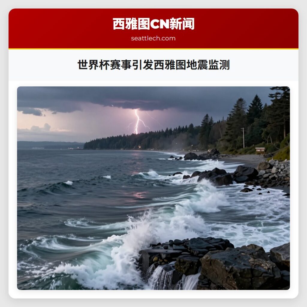 世界杯赛事引发西雅图地震监测