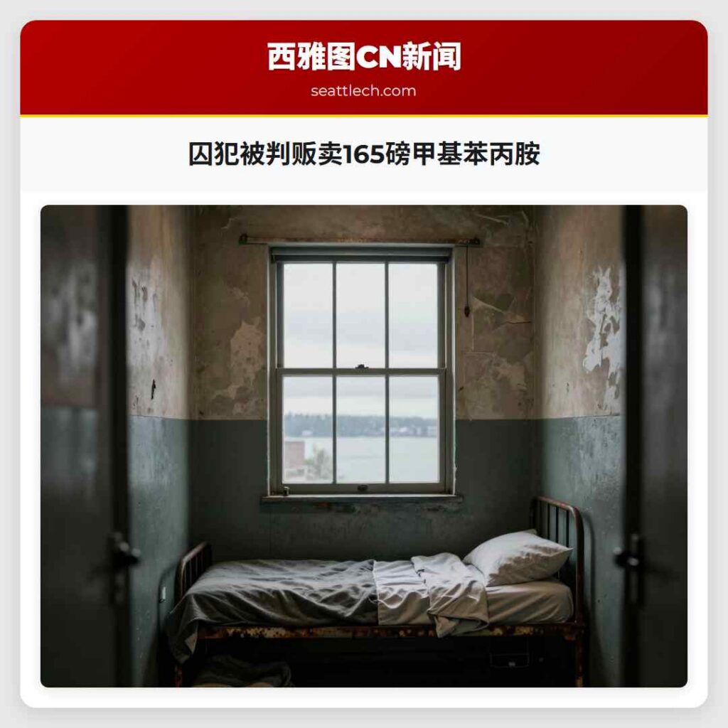 囚犯被判贩卖165磅甲基苯丙胺