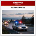 跨县追捕家暴嫌犯终落网