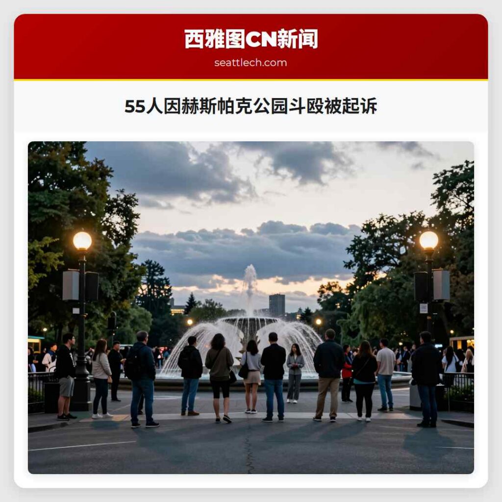 55人因赫斯帕克公园斗殴被起诉