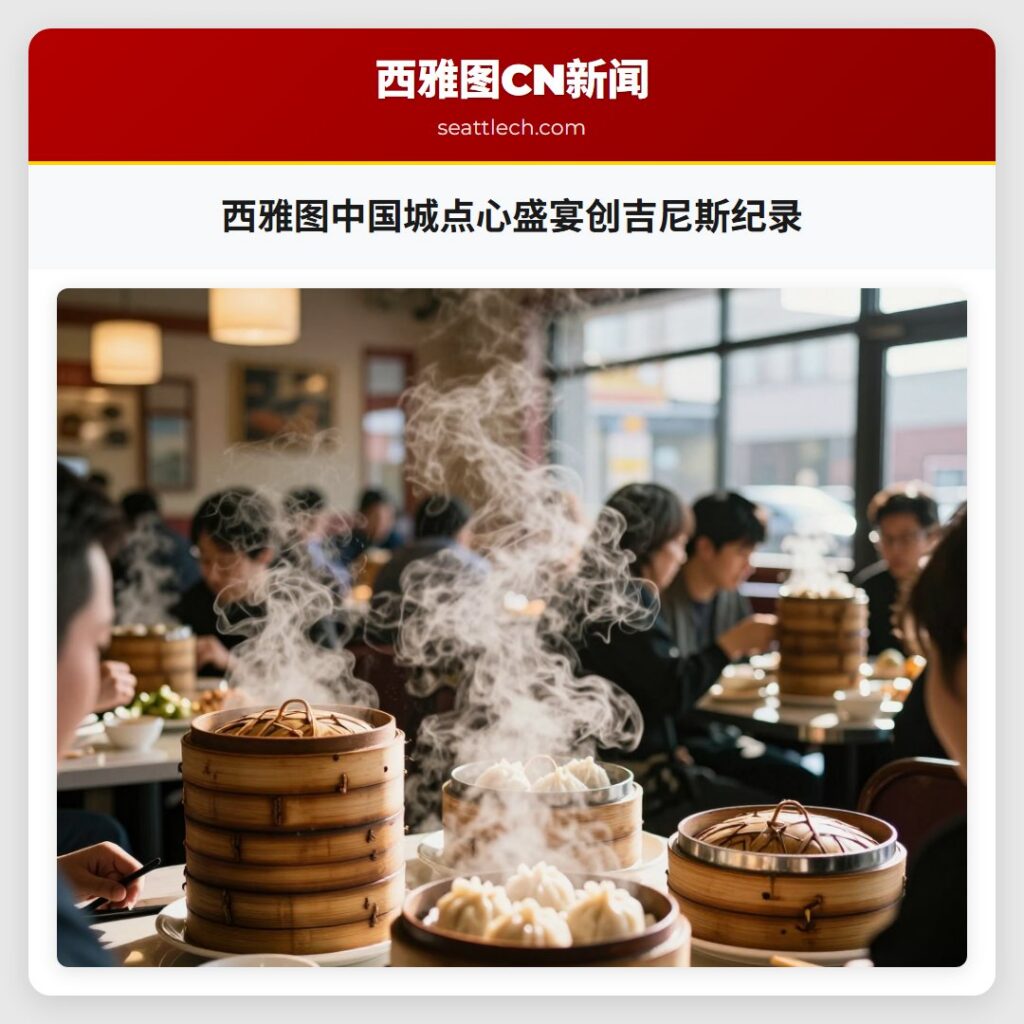 西雅图中国城点心盛宴创吉尼斯纪录