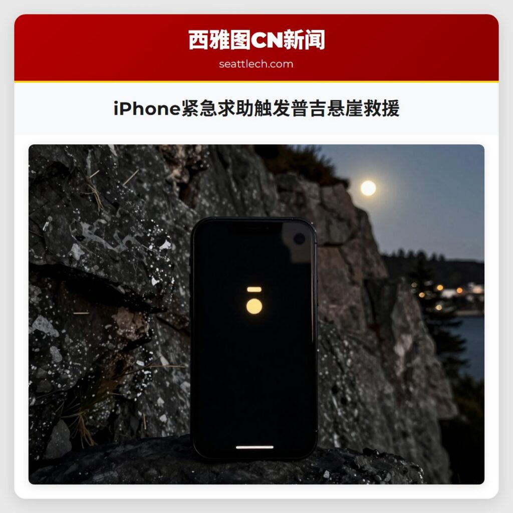 iPhone紧急求助触发普吉悬崖救援