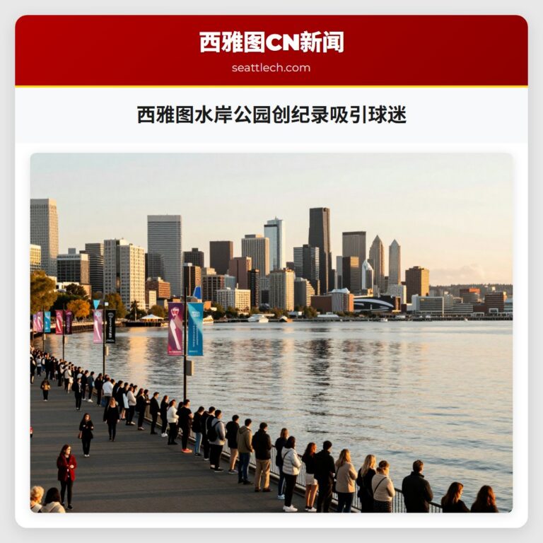 西雅图水岸公园创纪录吸引球迷