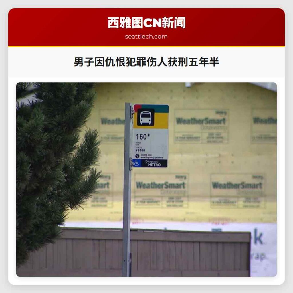 男子因仇恨犯罪伤人获刑五年半