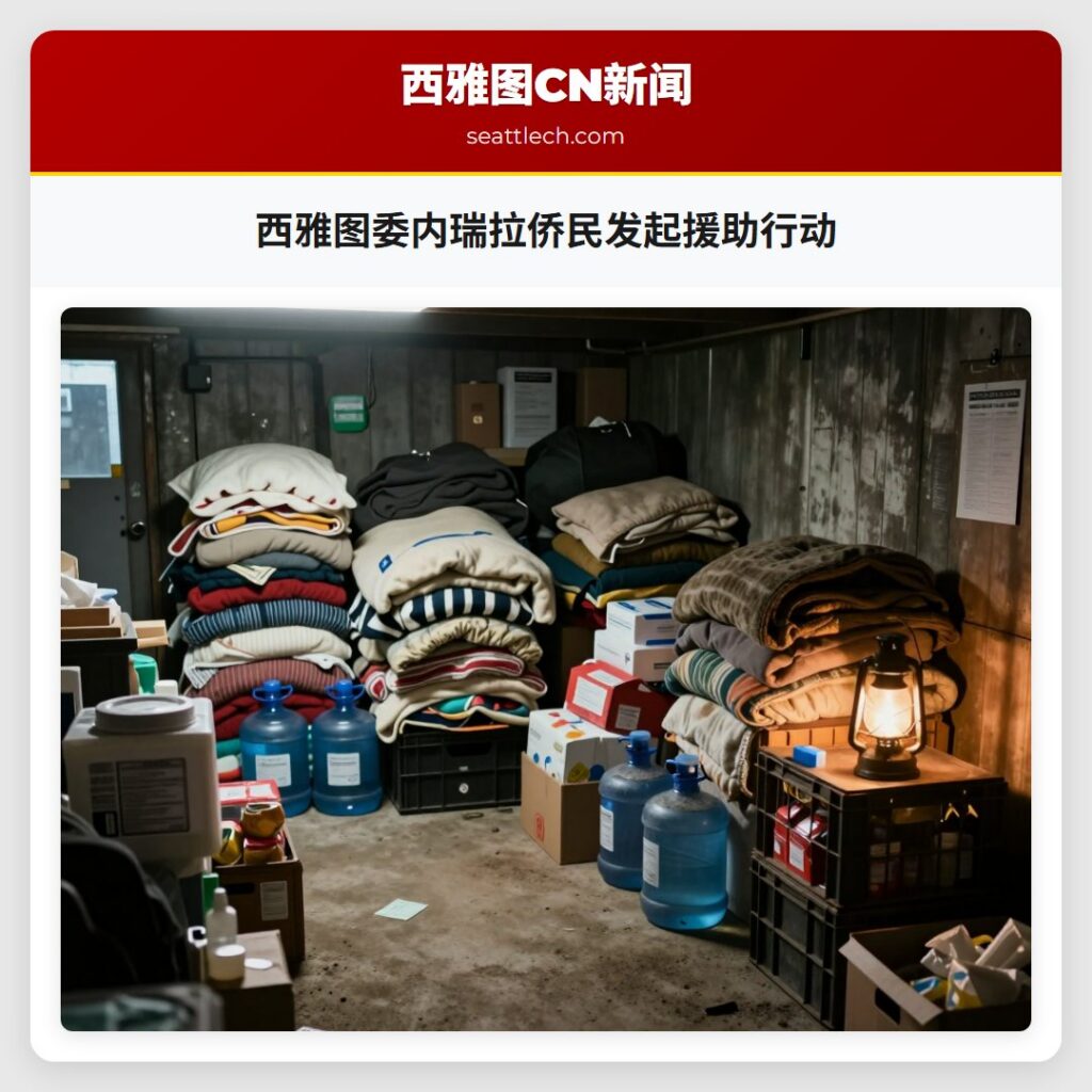 西雅图委内瑞拉侨民发起援助行动