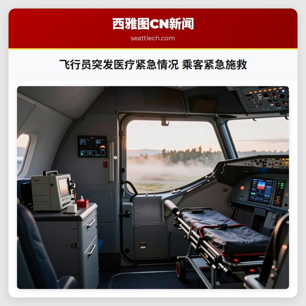 飞行员突发医疗紧急情况 乘客紧急施救