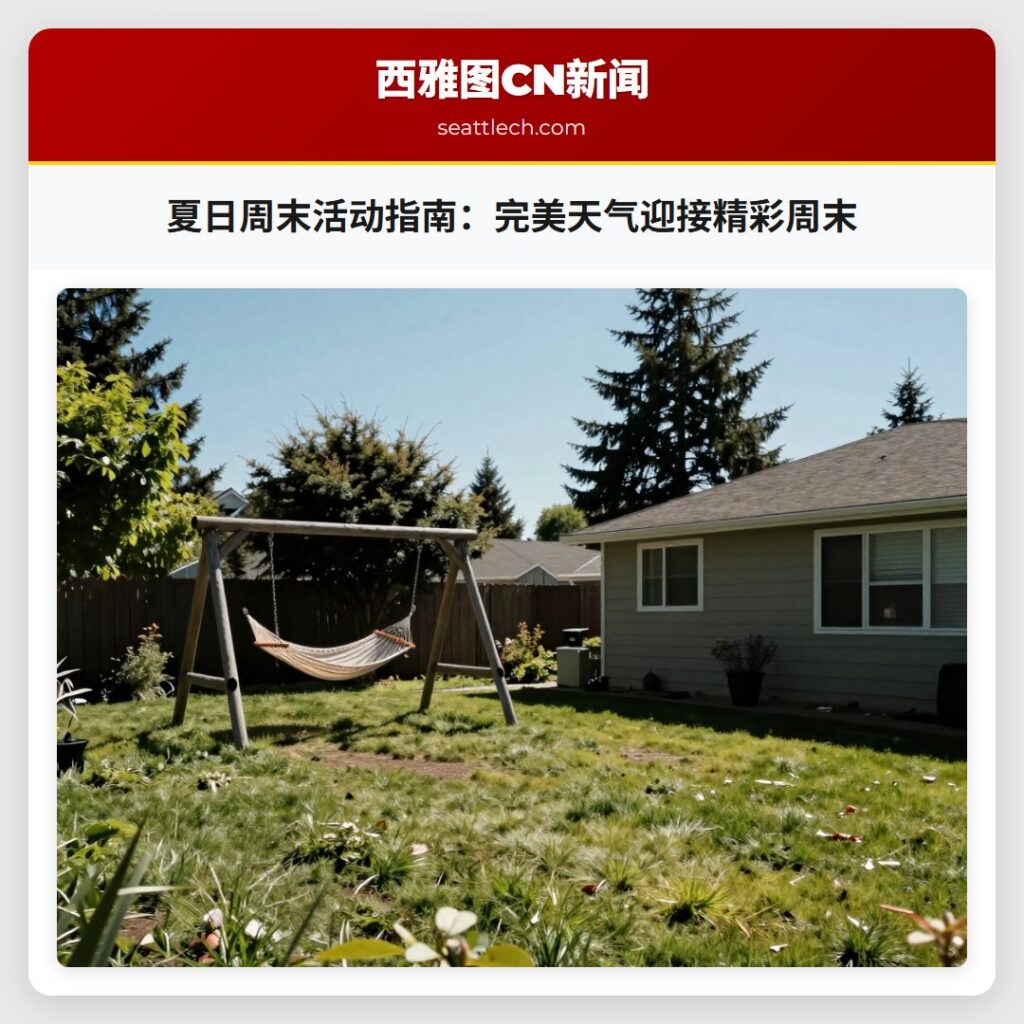 夏日周末活动指南：完美天气迎接精彩周末