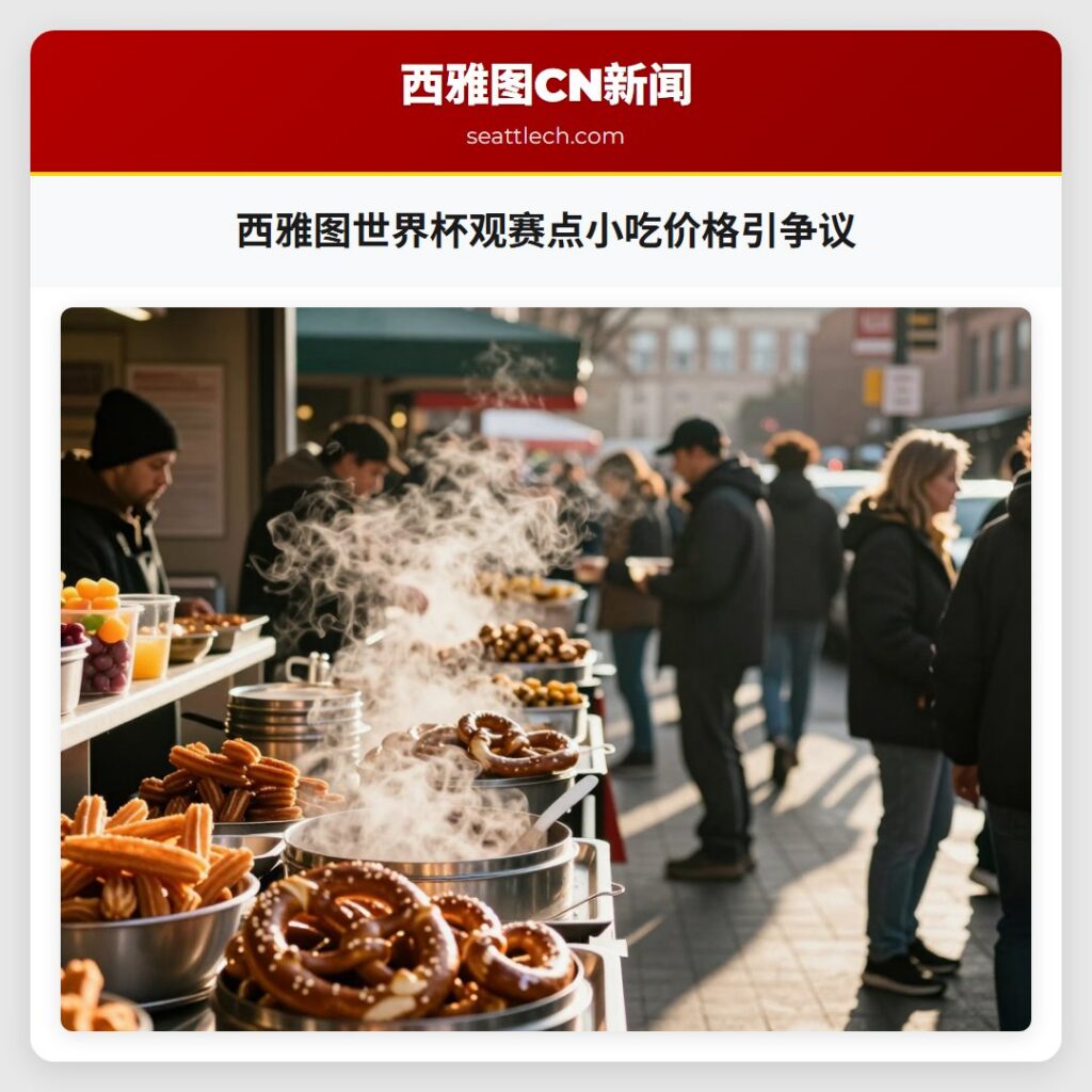 西雅图世界杯观赛点小吃价格引争议