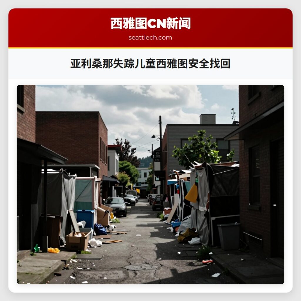 亚利桑那失踪儿童西雅图安全找回