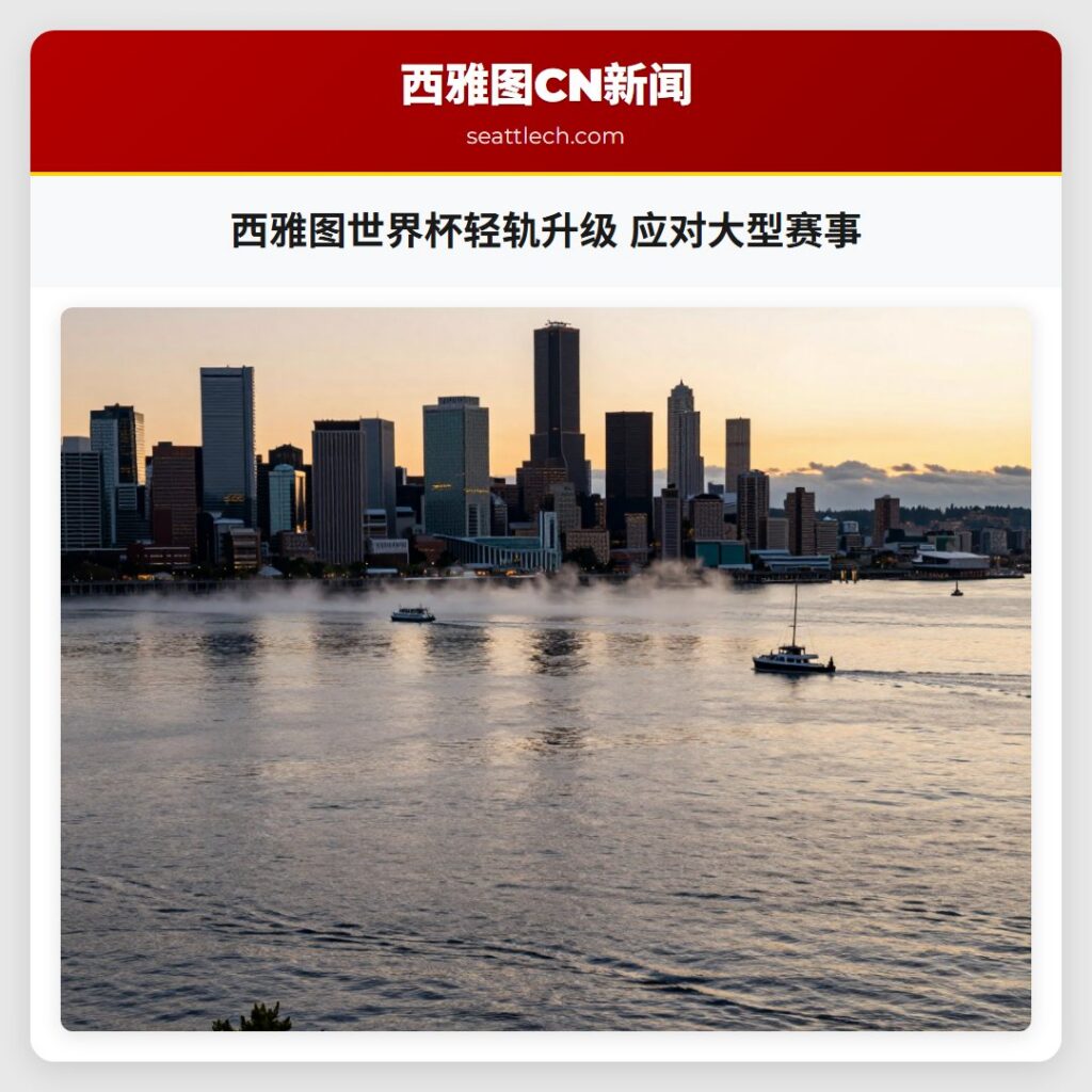 西雅图世界杯轻轨升级 应对大型赛事