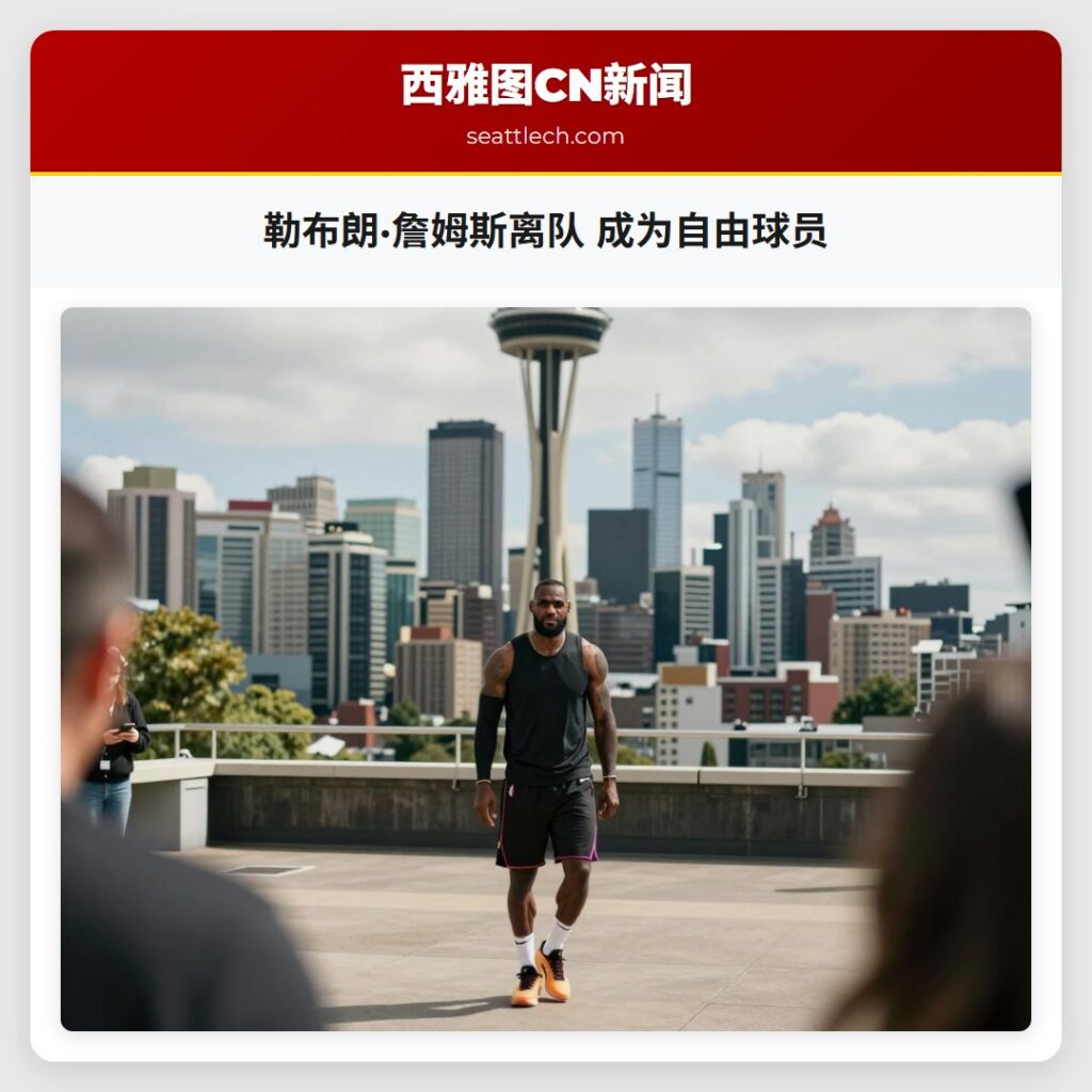 勒布朗·詹姆斯离队 成为自由球员