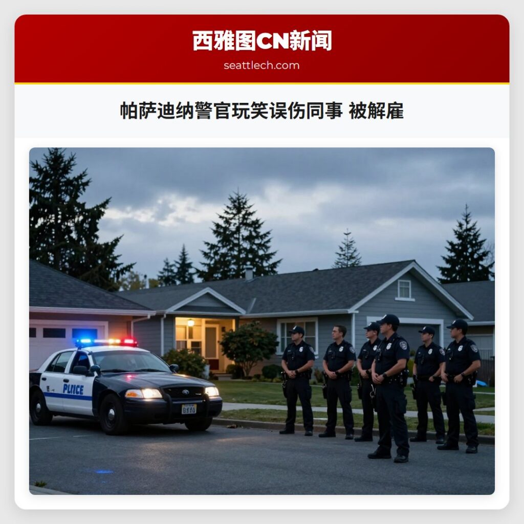 帕萨迪纳警官玩笑误伤同事 被解雇