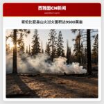 哥伦比亚县山火过火面积达9500英亩