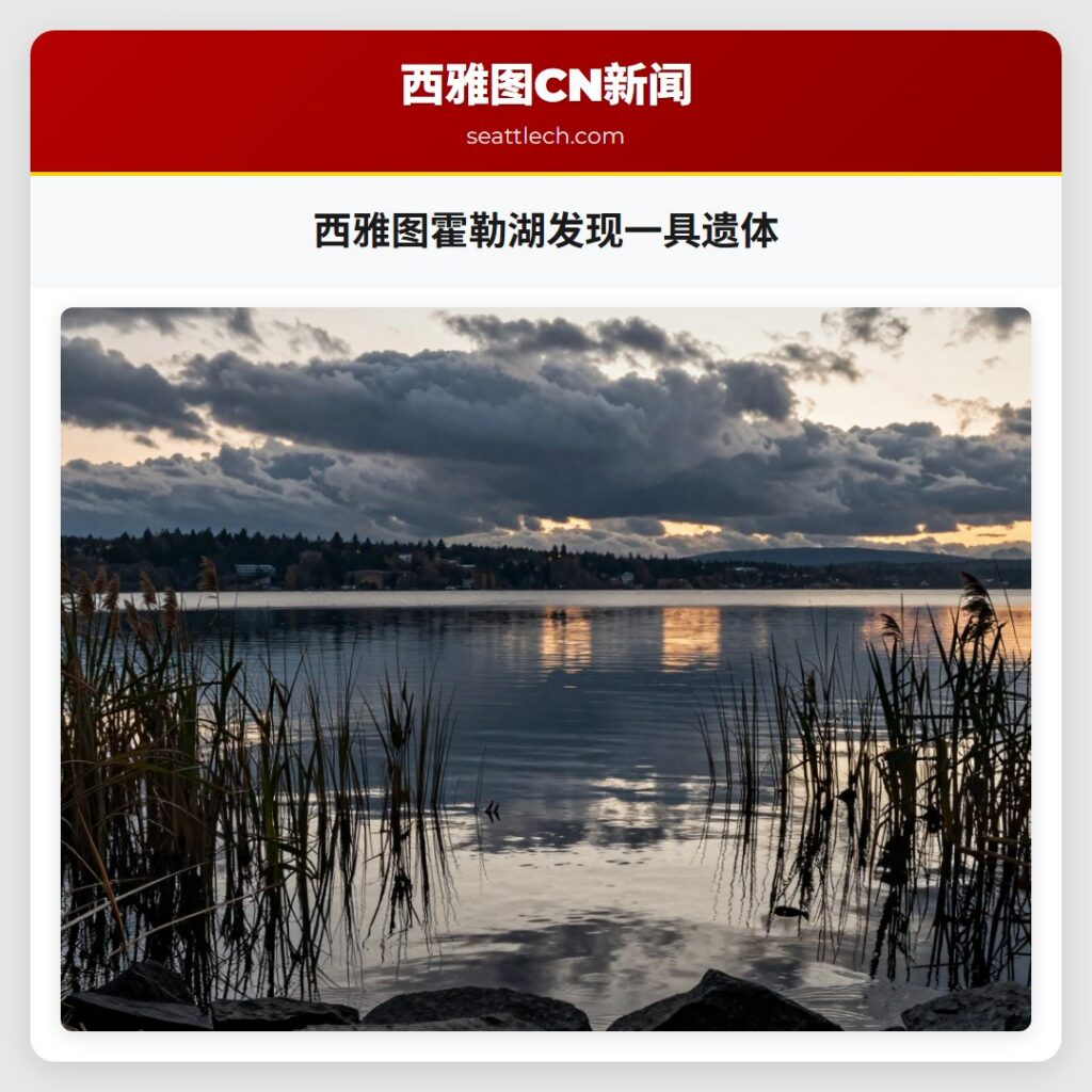 西雅图霍勒湖发现一具遗体