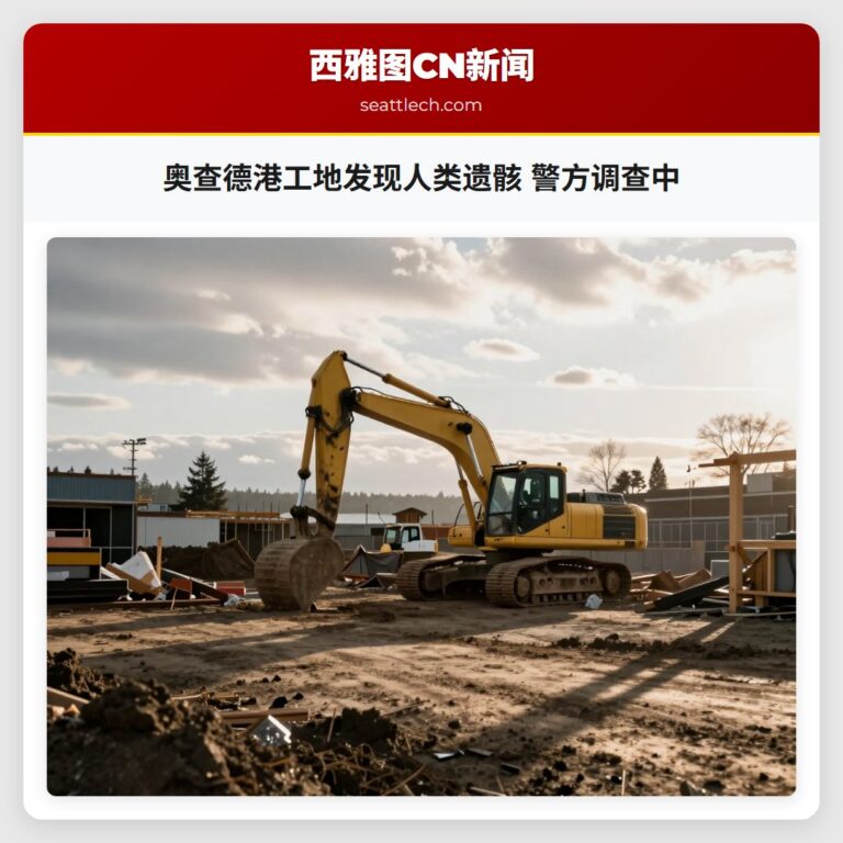 奥查德港工地发现人类遗骸 警方调查中