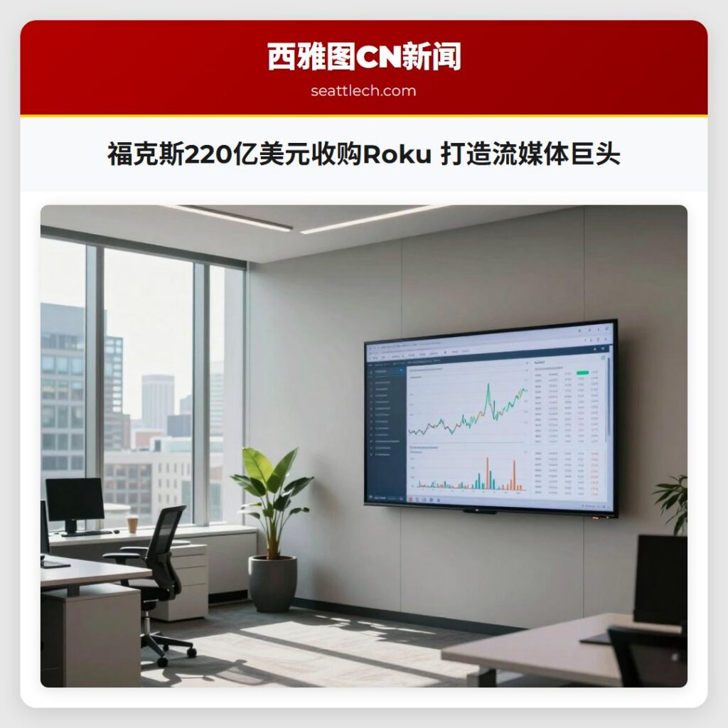 福克斯220亿美元收购Roku 打造流媒体巨头