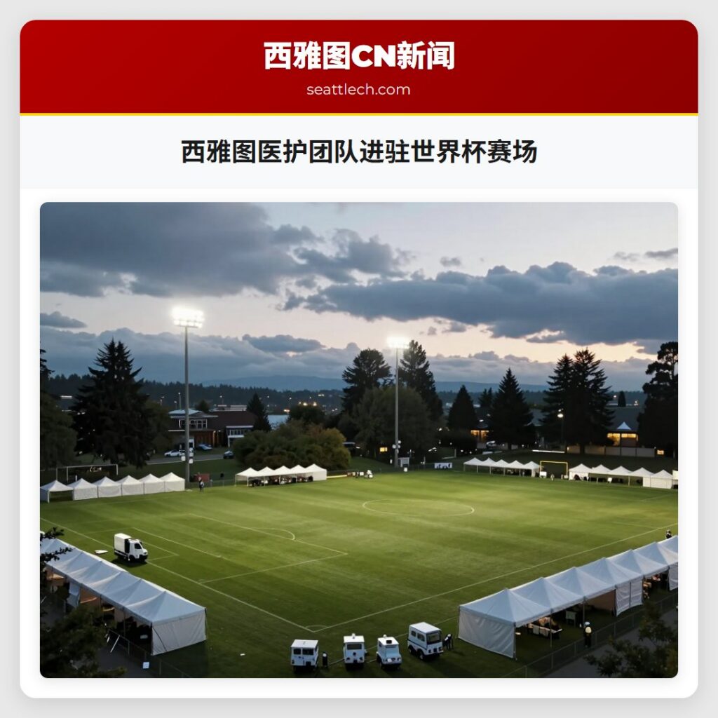 西雅图医护团队进驻世界杯赛场