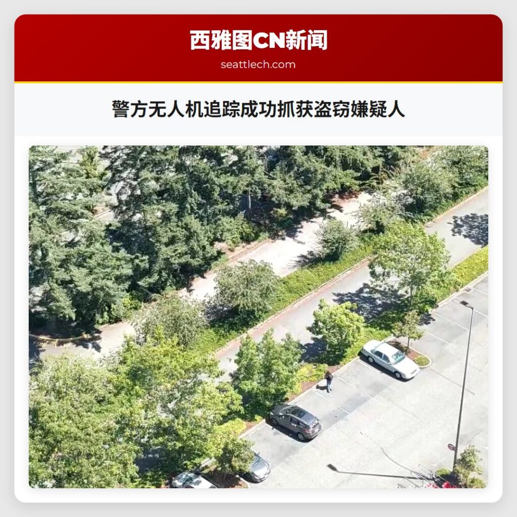警方无人机追踪成功抓获盗窃嫌疑人