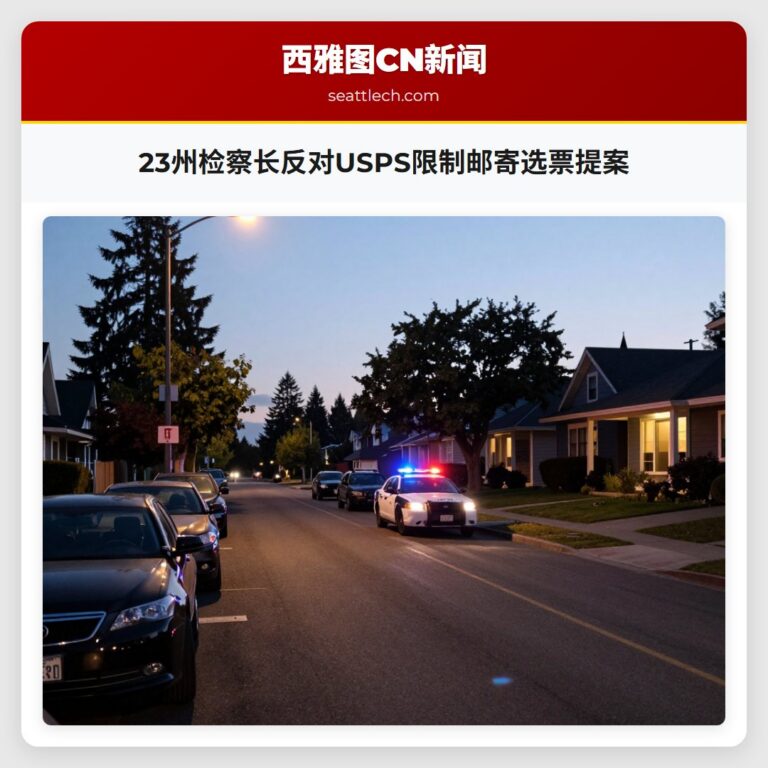 23州检察长反对USPS限制邮寄选票提案