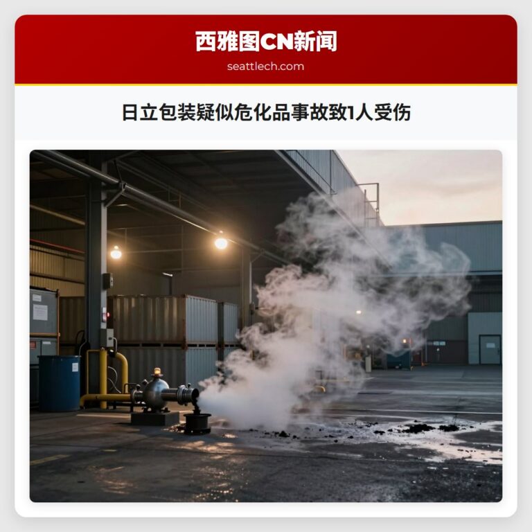 日立包装疑似危化品事故致1人受伤