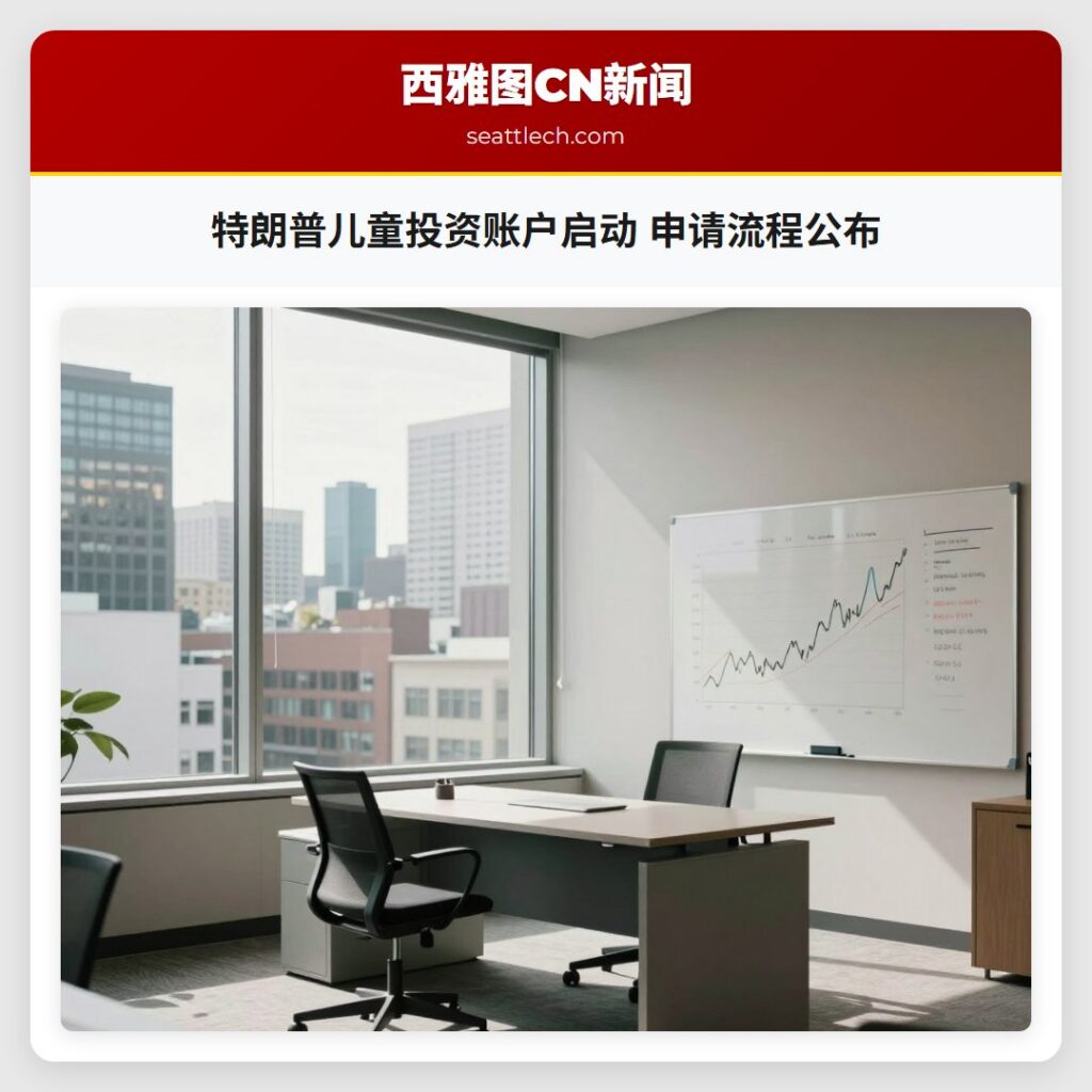 特朗普儿童投资账户启动 申请流程公布