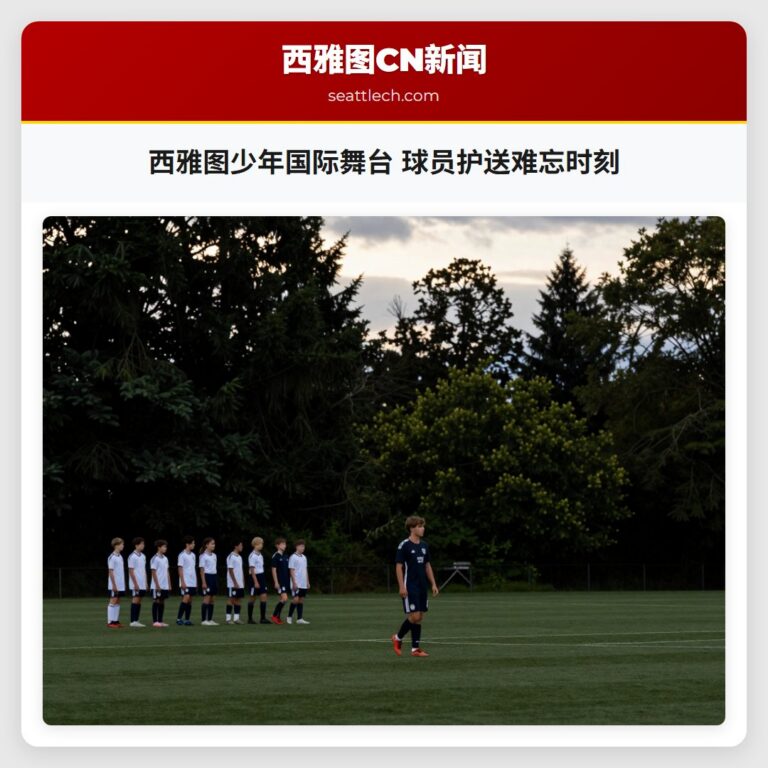 西雅图少年国际舞台 球员护送难忘时刻