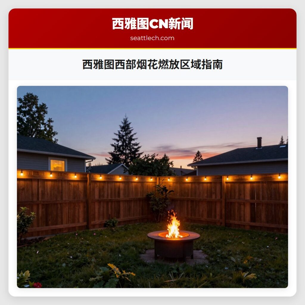 西雅图西部烟花燃放区域指南