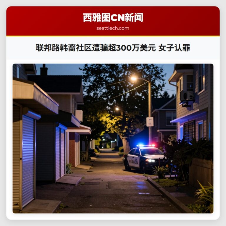联邦路韩裔社区遭骗超300万美元 女子认罪