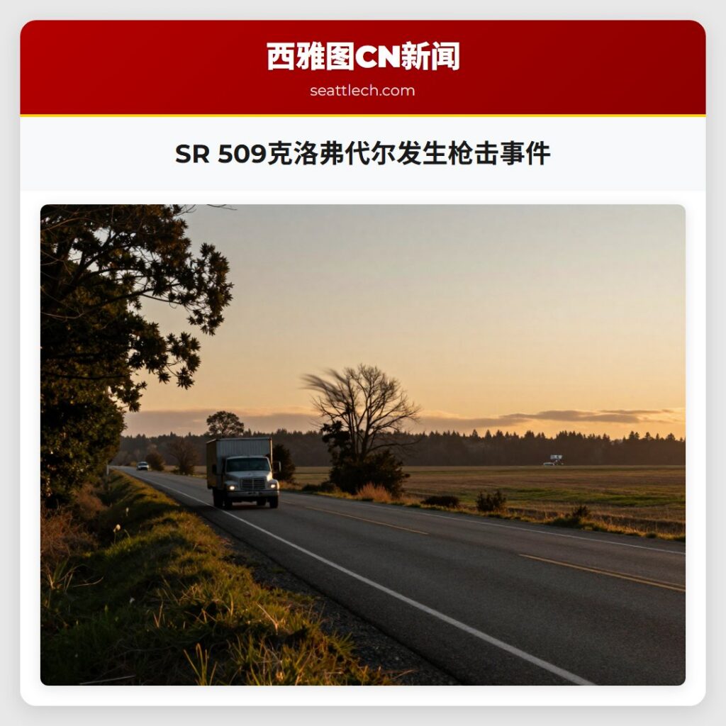 SR 509克洛弗代尔发生枪击事件