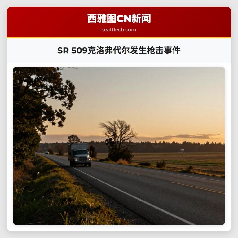 SR 509克洛弗代尔发生枪击事件