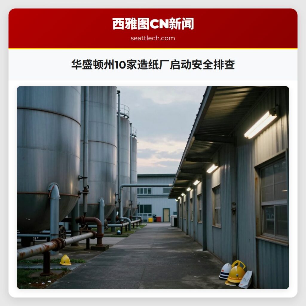 华盛顿州10家造纸厂启动安全排查