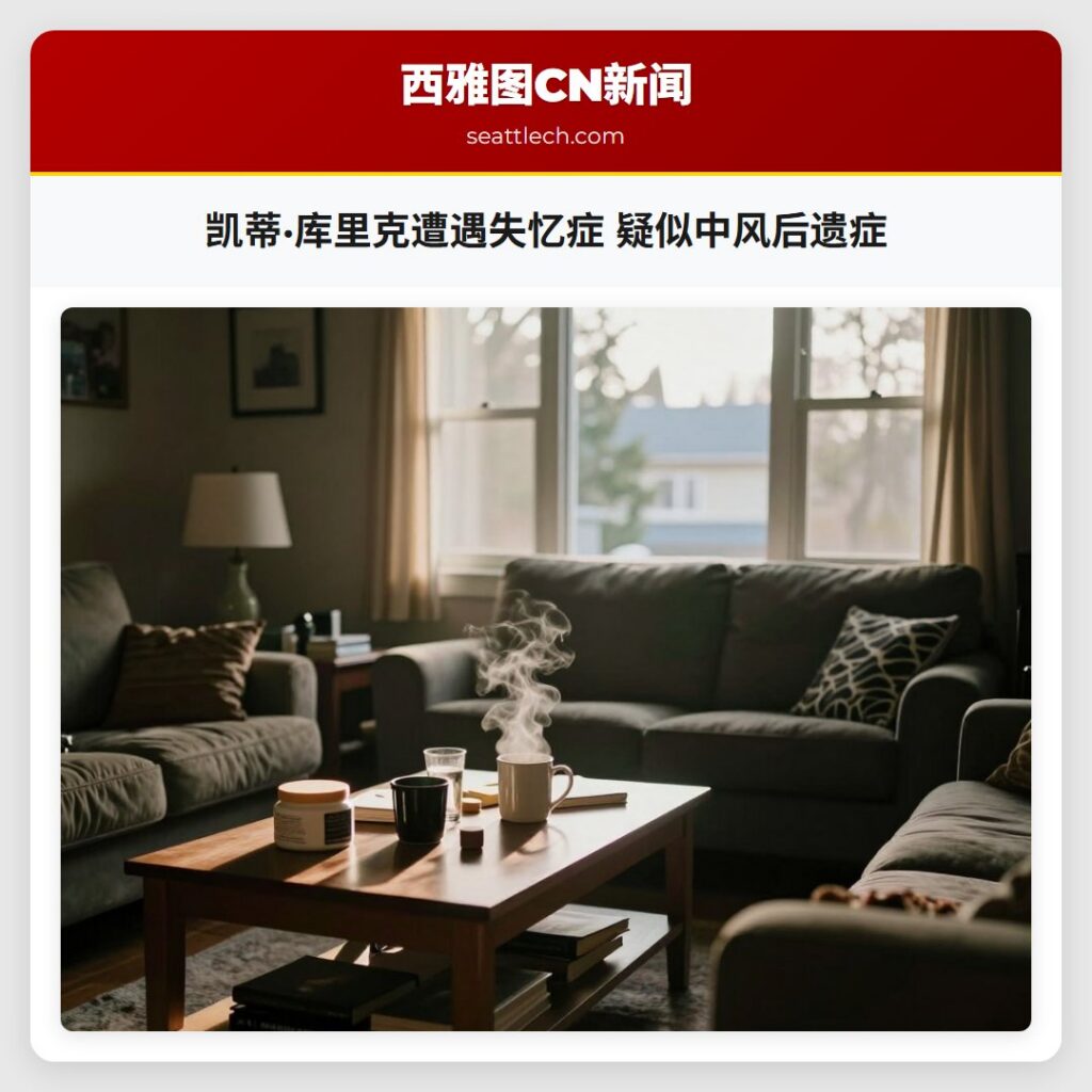 凯蒂·库里克遭遇失忆症 疑似中风后遗症