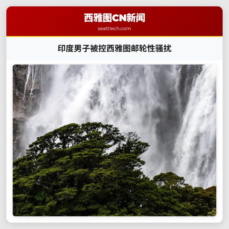 印度男子被控西雅图邮轮性骚扰