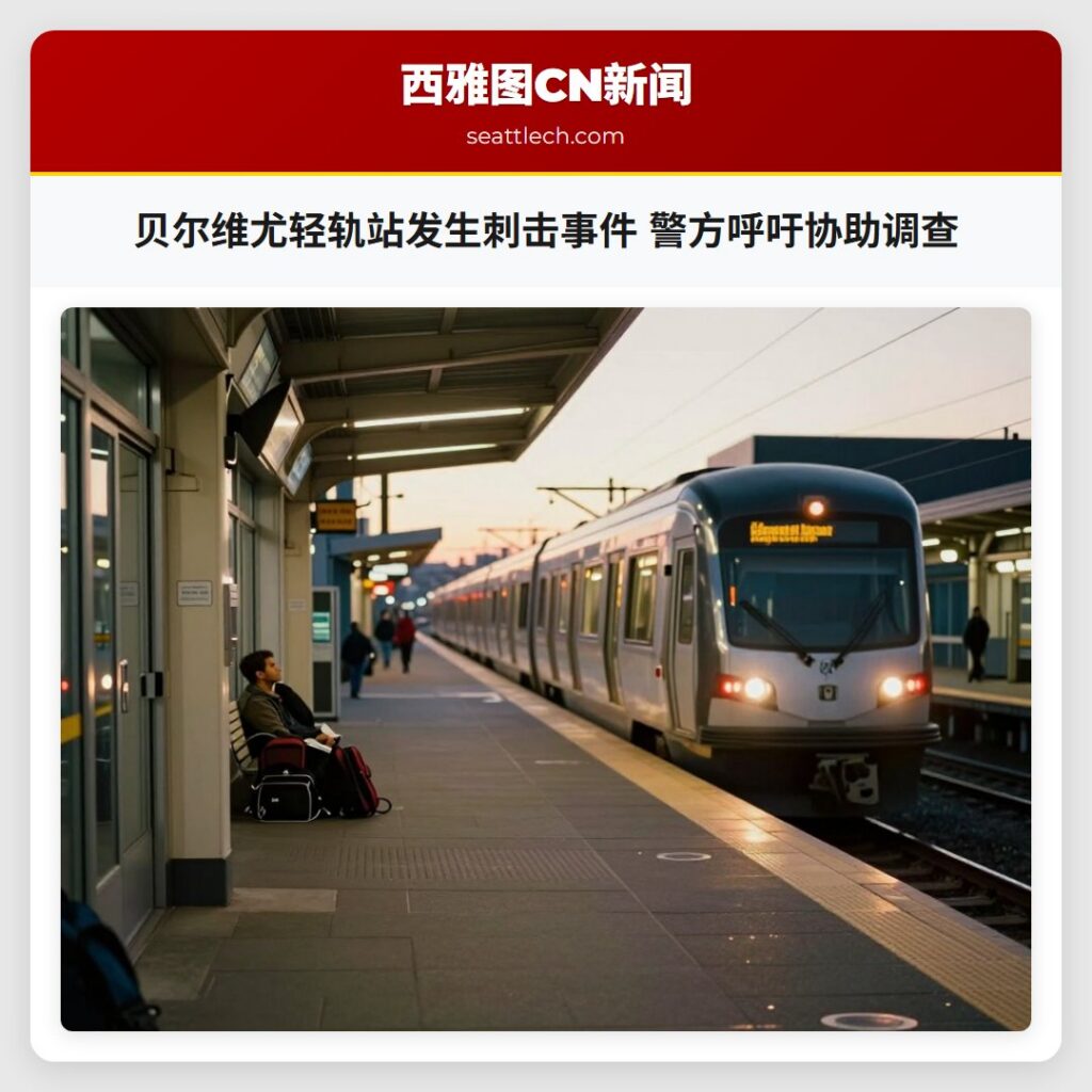 贝尔维尤轻轨站发生刺击事件 警方呼吁协助调查