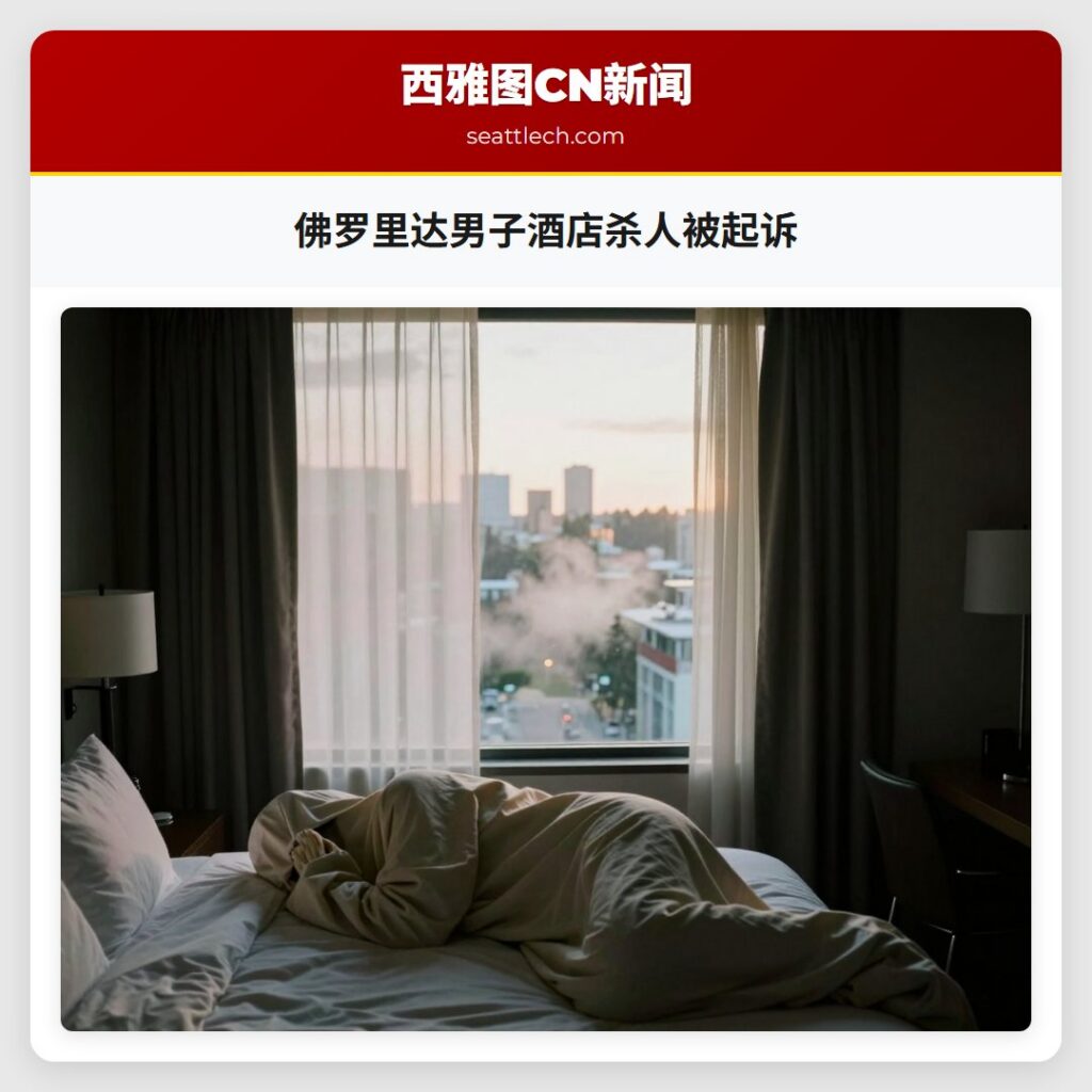 佛罗里达男子酒店杀人被起诉