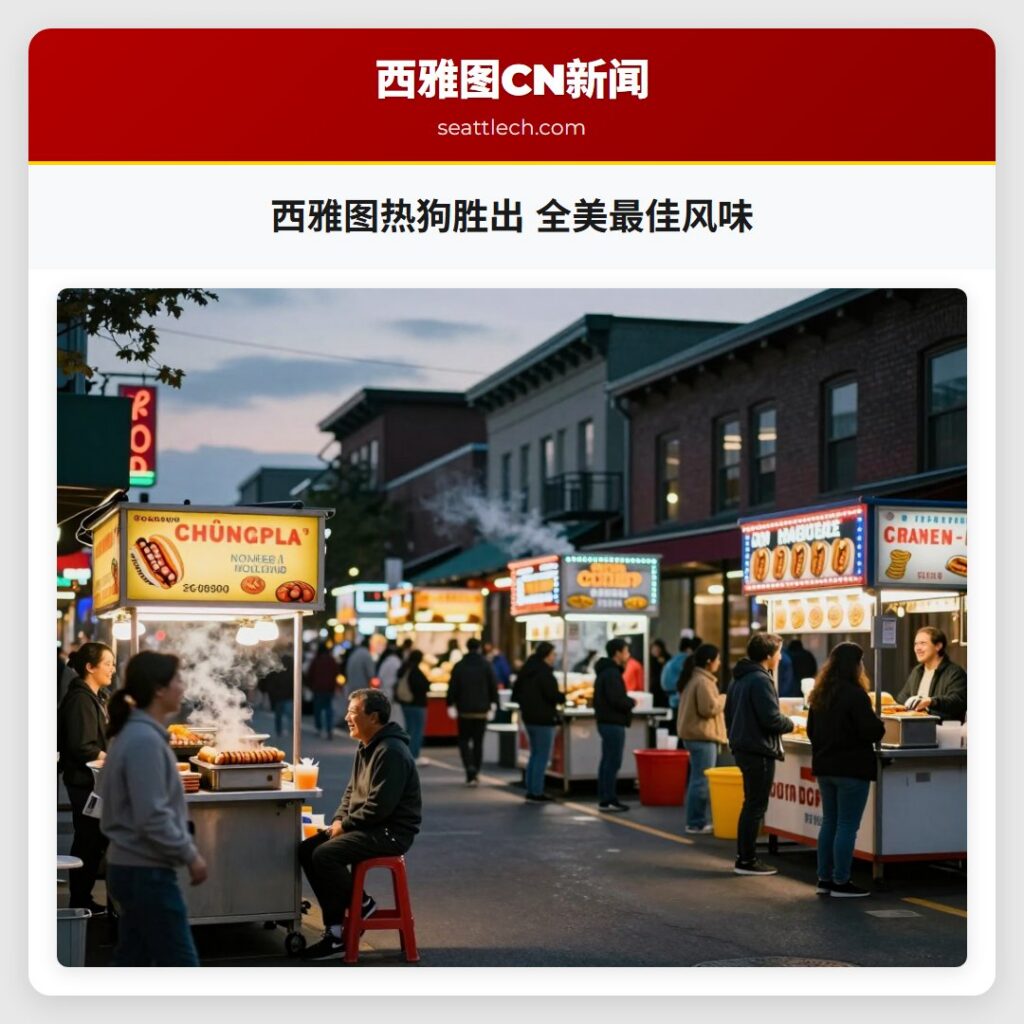 西雅图热狗胜出 全美最佳风味