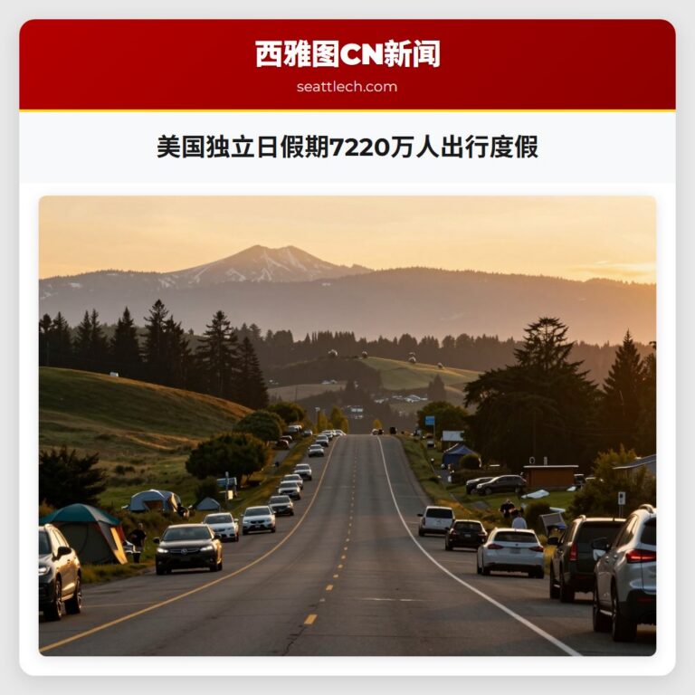 美国独立日假期7220万人出行度假