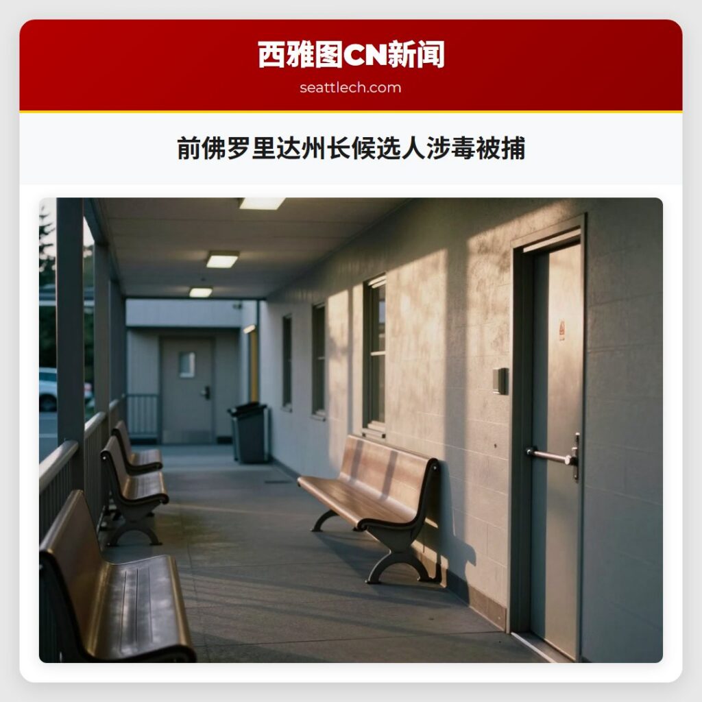 前佛罗里达州长候选人涉毒被捕
